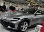 De nouvelles images apparaissent montrant le nouveau SUV Ferrari sur la ligne de production.
